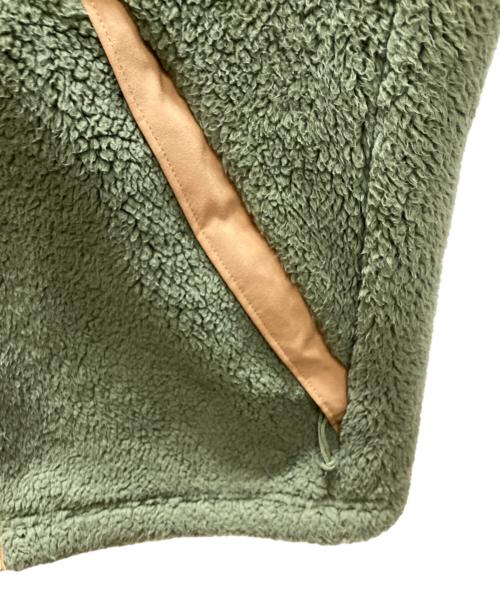 THE NORTH FACE（ザ ノース フェイス）THE NORTH FACE (ザ ノース フェイス) フリースベスト グリーン×ベージュ サイズ:Ｍの古着・服飾アイテム