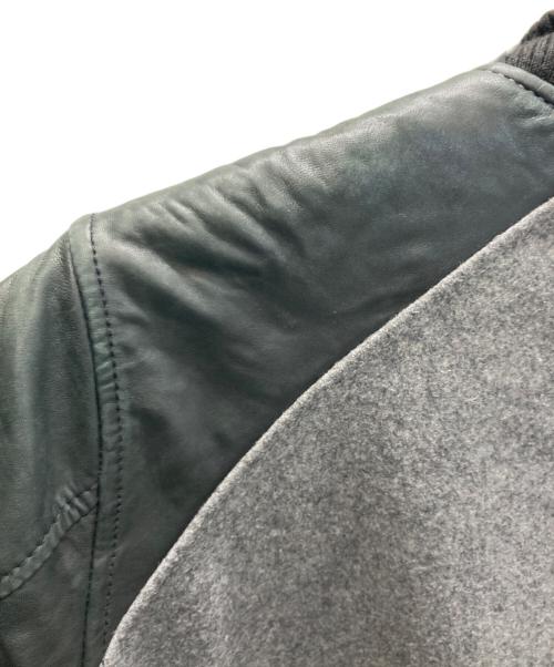 SEAN JOHN（ショーンジョン）SEAN JOHN (ショーンジョン) スタジャン グレー×ブラック サイズ:Mの古着・服飾アイテム