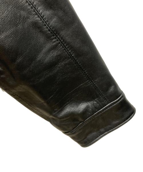 wilsons leather（ウィルソンズレザー）wilsons leather (ウィルソンズレザー) レザージャケット ブラック サイズ:Ｓの古着・服飾アイテム