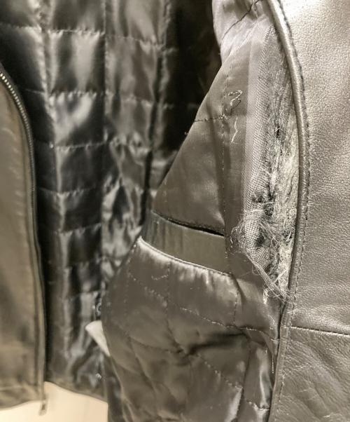 wilsons leather（ウィルソンズレザー）wilsons leather (ウィルソンズレザー) レザージャケット ブラック サイズ:Ｓの古着・服飾アイテム