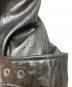 中古・古着 wilsons leather (ウィルソンズレザー) レザージャケット ブラック サイズ:Ｓ：8000円