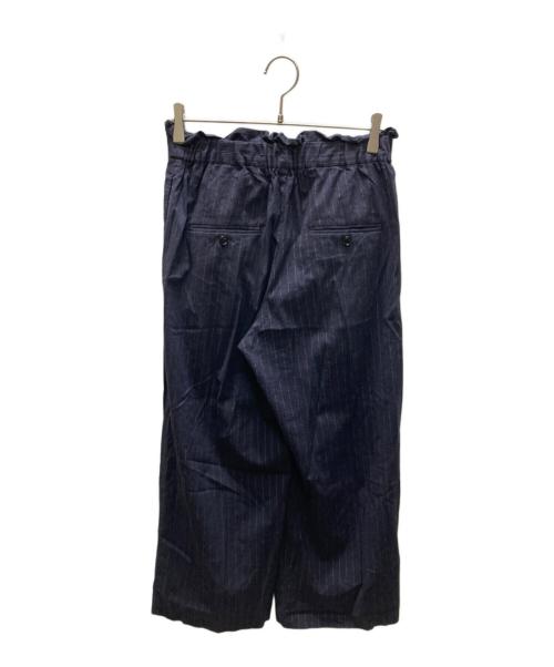 JOURNAL STANDARD（ジャーナルスタンダード）JOURNAL STANDARD (ジャーナルスタンダード) ウォッシャブル コットンリネン VIS ワイドパンツ ネイビー サイズ:Ｓの古着・服飾アイテム