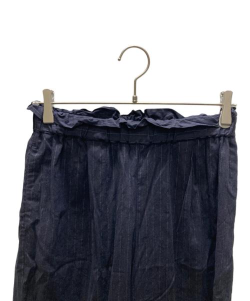 JOURNAL STANDARD（ジャーナルスタンダード）JOURNAL STANDARD (ジャーナルスタンダード) ウォッシャブル コットンリネン VIS ワイドパンツ ネイビー サイズ:Ｓの古着・服飾アイテム