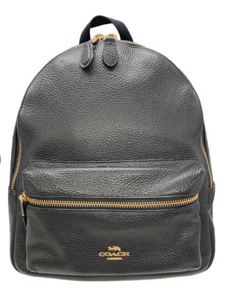 COACH（コーチ）COACH (コーチ) ミディアム チャーリー バックパック/Medium Charlie Backpack ブラックの古着・服飾アイテム