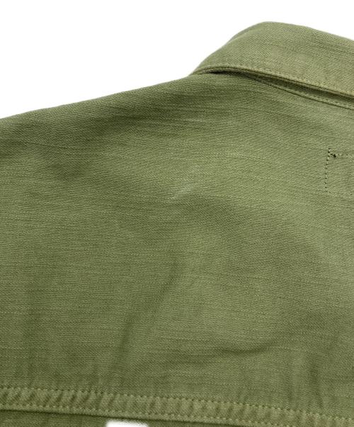 Stan Ray（スタンレー）Stan Ray (スタンレー) CPOシャツ グリーン サイズ:Mの古着・服飾アイテム