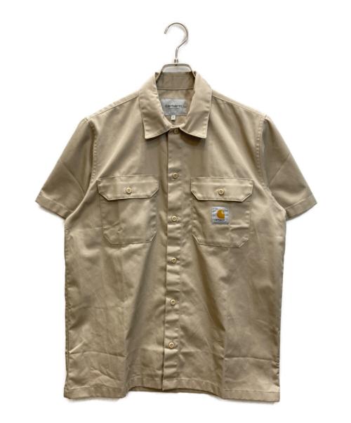 CarHartt（カーハート）CarHartt (カーハート) S/S MASTER SHIRT ベージュ サイズ:Mの古着・服飾アイテム