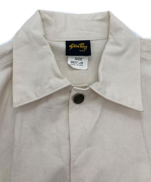 Stan Ray（スタンレー）Stan Ray (スタンレー) Shop Jacket Natural Drill ショップジャケット ホワイト サイズ:Mの古着・服飾アイテム
