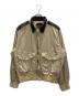 SCHOTT BROS.（ショットブロス）の古着「A-2 コットンフライトジャケット」｜ベージュ