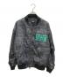 DIESEL（ディーゼル）の古着「ボンバージャケット」｜グレー