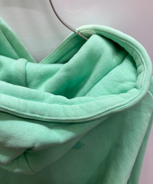 032c（ゼロスリーツーシー）032c (ゼロスリーツーシー) Glitch Hoodie グリッチフーディー グリーン サイズ:Ｍの古着・服飾アイテム