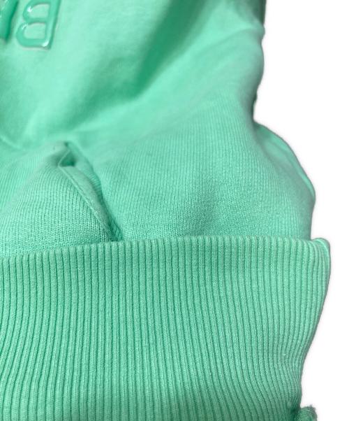 032c（ゼロスリーツーシー）032c (ゼロスリーツーシー) Glitch Hoodie グリッチフーディー グリーン サイズ:Ｍの古着・服飾アイテム