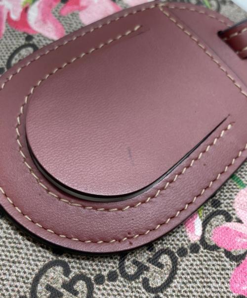 GUCCI（グッチ）GUCCI (グッチ) GGブルームス リバーシブルトートバッグ ブラウンの古着・服飾アイテム