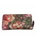 GUCCI (グッチ) GGブルームス ラウンドジップウォレット：12000円