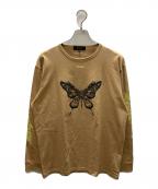 ARTCHENEアーケニー）の古着「ロングスリーブカットソー」｜ベージュ