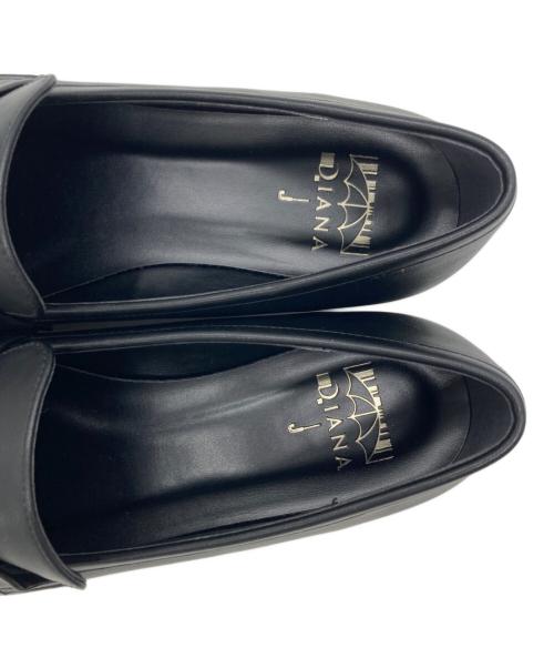 DIANA（ダイアナ）DIANA (ダイアナ) オールウェザーローファー ブラック サイズ:25の古着・服飾アイテム