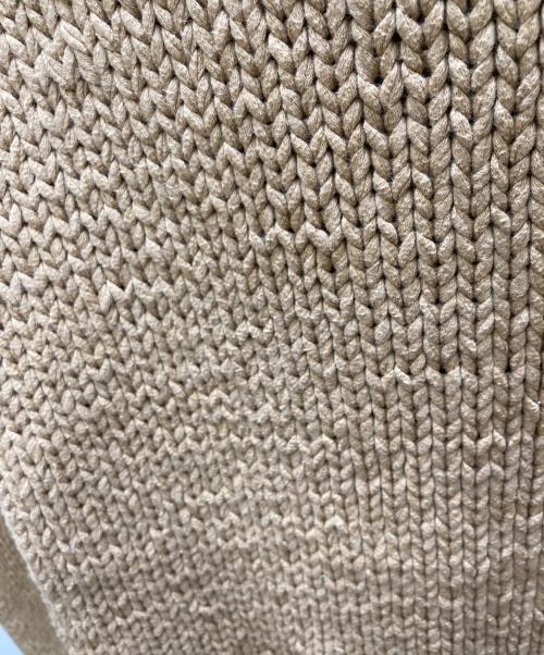 TODAYFUL（トゥデイフル）TODAYFUL (トゥデイフル) Vネックヘンリーニット ベージュ サイズ:FREEの古着・服飾アイテム