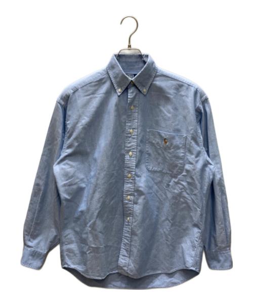 POLO RALPH LAUREN（ポロ・ラルフローレン）POLO RALPH LAUREN (ポロ・ラルフローレン) THE BIG SHIRT ビッグシャツ ブルー サイズ:XSの古着・服飾アイテム