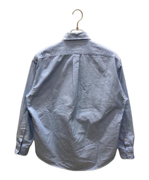 POLO RALPH LAUREN（ポロ・ラルフローレン）POLO RALPH LAUREN (ポロ・ラルフローレン) THE BIG SHIRT ビッグシャツ ブルー サイズ:XSの古着・服飾アイテム