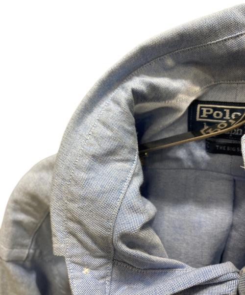 POLO RALPH LAUREN（ポロ・ラルフローレン）POLO RALPH LAUREN (ポロ・ラルフローレン) THE BIG SHIRT ビッグシャツ ブルー サイズ:XSの古着・服飾アイテム