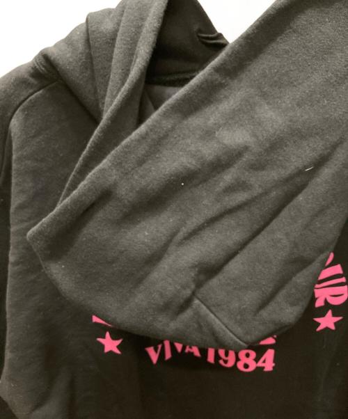 Hysteric Glamour（ヒステリックグラマー）Hysteric Glamour (ヒステリックグラマー) VIVA1984 パーカー ブラック サイズ:Lの古着・服飾アイテム
