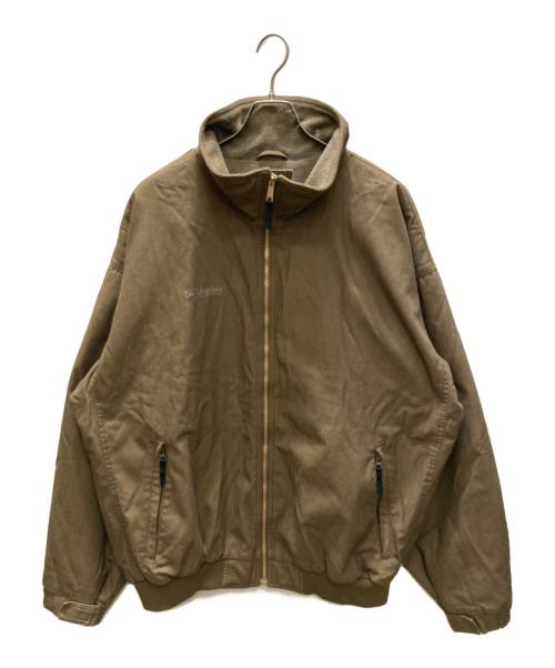 Columbia（コロンビア）Columbia (コロンビア) ジップアップジャケット ブラウン サイズ:XXLの古着・服飾アイテム