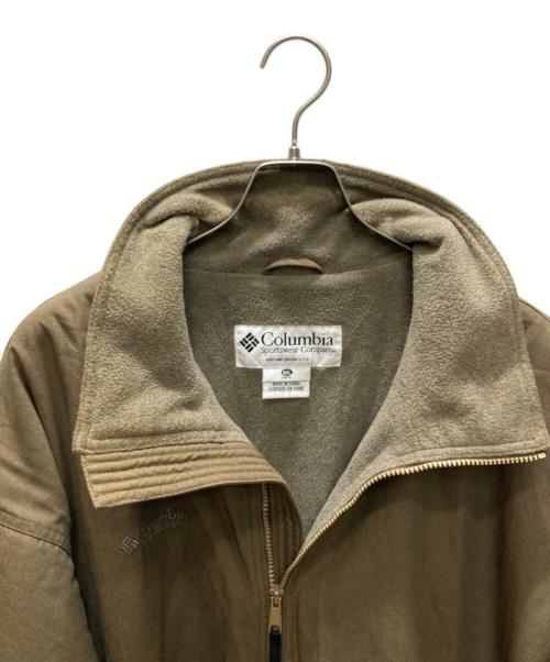 Columbia（コロンビア）Columbia (コロンビア) ジップアップジャケット ブラウン サイズ:XXLの古着・服飾アイテム