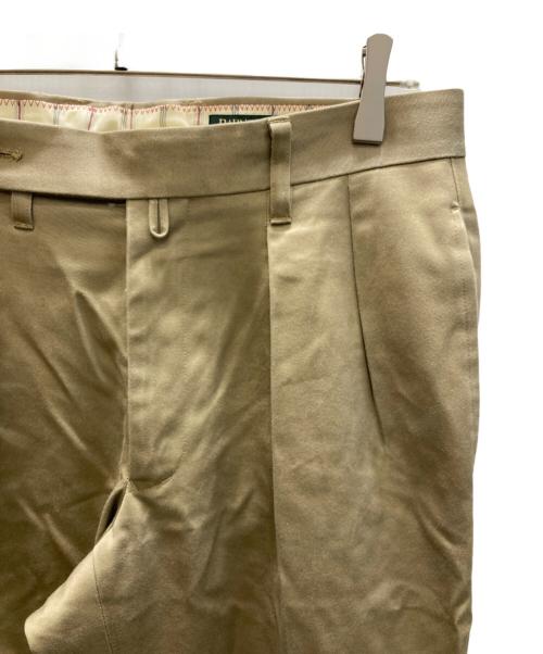 Barnstormer（バーンストーマー）BARNSTORMER (バーンストーマー) MACARTHUR 2 2タックパンツ ブラウン サイズ:Mの古着・服飾アイテム