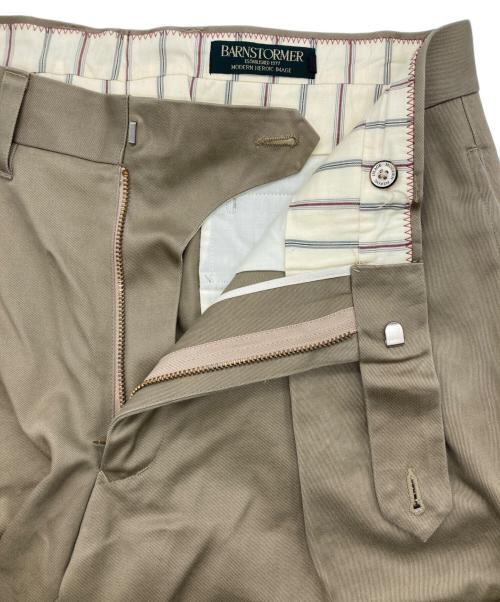 Barnstormer（バーンストーマー）BARNSTORMER (バーンストーマー) MACARTHUR 2 2タックパンツ ブラウン サイズ:Mの古着・服飾アイテム