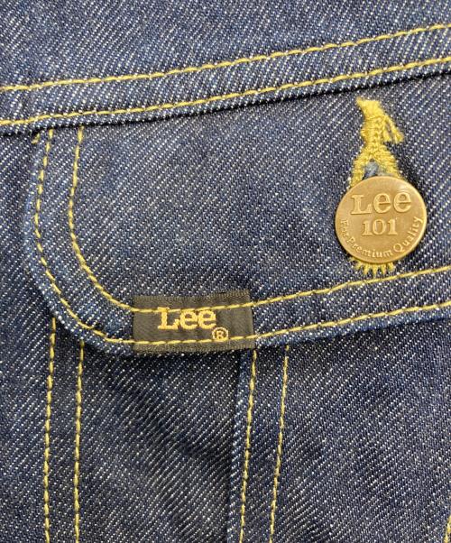 LEE（リー）LEE (リー) RIDERS101 WIDE JACKET/ライダース ワイドデニムジャケット インディゴ サイズ:Mの古着・服飾アイテム