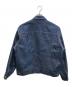 LEE (リー) RIDERS101 WIDE JACKET/ライダース ワイドデニムジャケット インディゴ サイズ:M：11000円