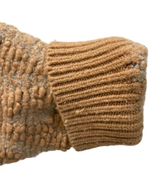 6(ROKU) BEAUTY&YOUTH（ロク ビューティーアンドユース）6(ROKU) BEAUTY&YOUTH (ロク ビューティーアンドユース) JACQUARD KNIT PULLOVER/ニット ブラウン サイズ:FREEの古着・服飾アイテム