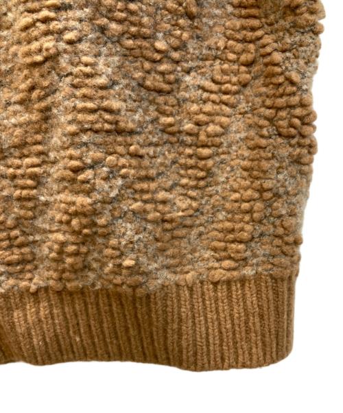 6(ROKU) BEAUTY&YOUTH（ロク ビューティーアンドユース）6(ROKU) BEAUTY&YOUTH (ロク ビューティーアンドユース) JACQUARD KNIT PULLOVER/ニット ブラウン サイズ:FREEの古着・服飾アイテム