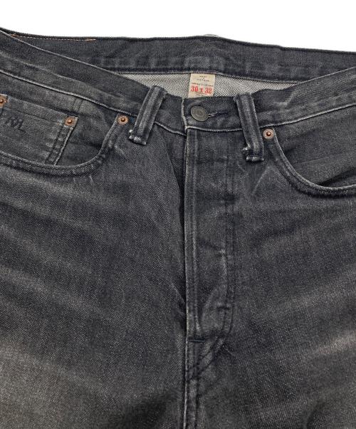 RRL（ダブルアールエル）RRL (ダブルアールエル) ストレート フィット ジーンズ ブラック サイズ:SIZE 76cm (W30×32)の古着・服飾アイテム