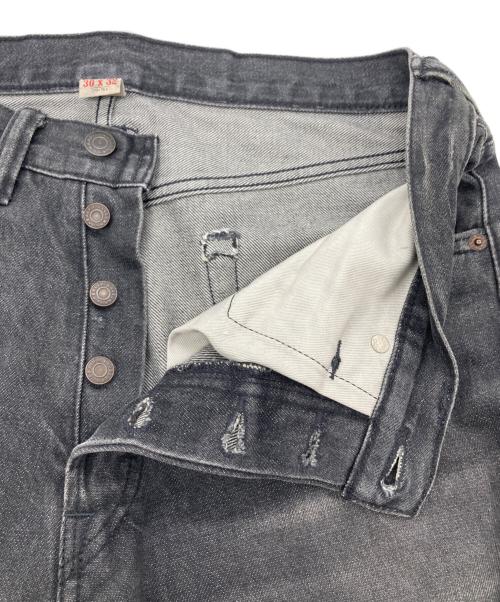 RRL（ダブルアールエル）RRL (ダブルアールエル) ストレート フィット ジーンズ ブラック サイズ:SIZE 76cm (W30×32)の古着・服飾アイテム