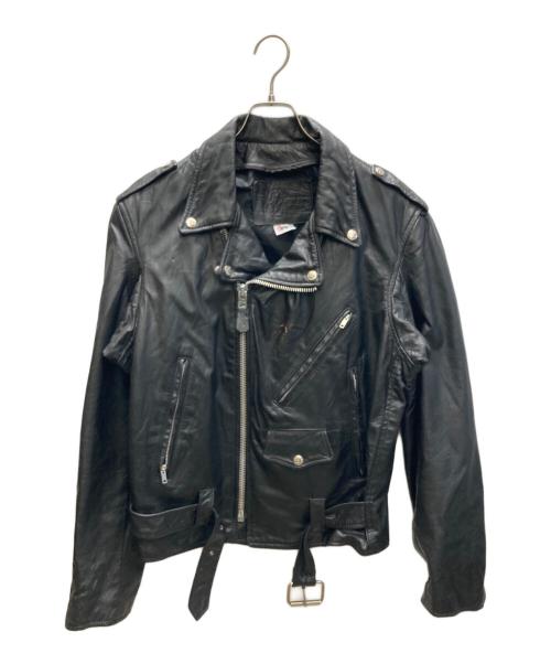 BRANDED GARMENTS（ブランデッドガーメンツ）BRANDED GARMENTS (ブランデッドガーメンツ) ダブルライダースジャケット ブラック サイズ:40の古着・服飾アイテム