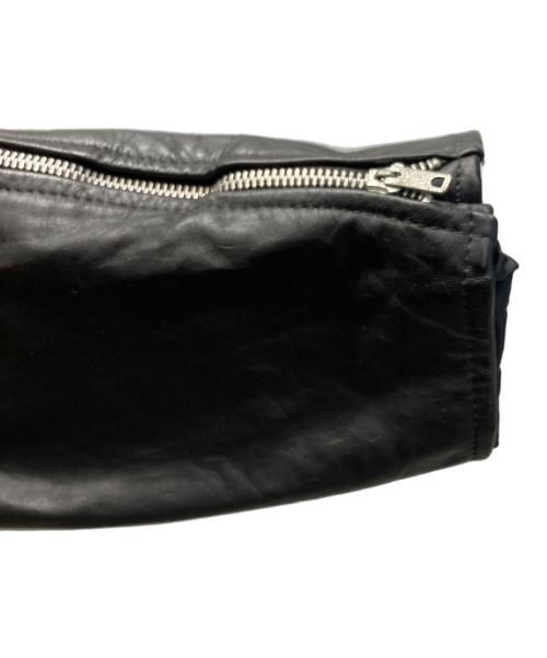 BRANDED GARMENTS（ブランデッドガーメンツ）BRANDED GARMENTS (ブランデッドガーメンツ) ダブルライダースジャケット ブラック サイズ:40の古着・服飾アイテム