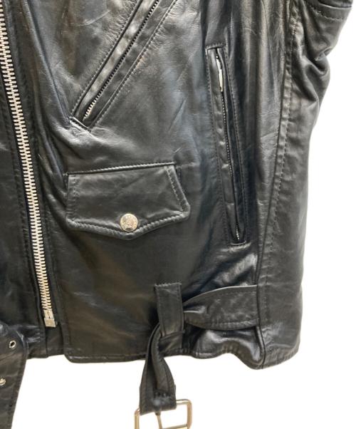 BRANDED GARMENTS（ブランデッドガーメンツ）BRANDED GARMENTS (ブランデッドガーメンツ) ダブルライダースジャケット ブラック サイズ:40の古着・服飾アイテム