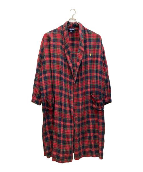 POLO RALPH LAUREN（ポロ・ラルフローレン）POLO RALPH LAUREN (ポロ・ラルフローレン) ガウンコート レッド サイズ:L-XLの古着・服飾アイテム