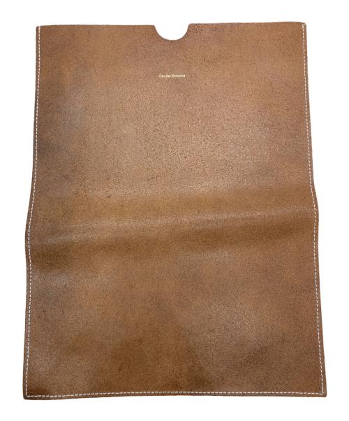 HENDER SCHEME（エンダースキーマ）HENDER SCHEME (エンダースキーマ) 13inch PCケース ブラウンの古着・服飾アイテム