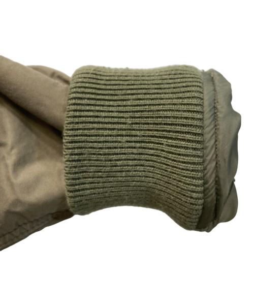 DIESEL（ディーゼル）DIESEL (ディーゼル) 中綿コーティングミリタリージャケット カーキ サイズ:Sの古着・服飾アイテム