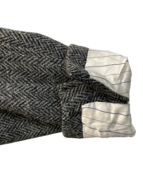 Harris Tweed（ハリスツイード）Harris Tweed (ハリスツイード) International Gallery BEAMS (インターナショナルギャラリービームス)) 2Bジャケット グレー サイズ:46の古着・服飾アイテム