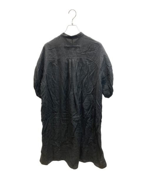 ticca（ティッカ）ticca (ティッカ) リネンツイストスリーブワンピース ブラック サイズ:SIZE Freeの古着・服飾アイテム