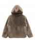 jakke (ジャッキー) FAUX FAR COAT WITH HOOD ブラウン サイズ:6：6000円