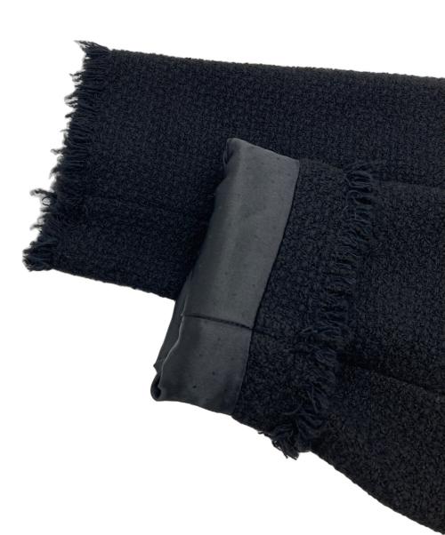 journal standard L'essage（ジャーナルスタンダード レサージュ）journal standard L'essage (ジャーナルスタンダード レサージュ) GIOLICAツイード BIGジャケット ブラック サイズ:SIZE Freeの古着・服飾アイテム