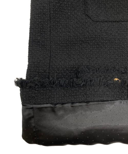 journal standard L'essage（ジャーナルスタンダード レサージュ）journal standard L'essage (ジャーナルスタンダード レサージュ) GIOLICAツイード BIGジャケット ブラック サイズ:SIZE Freeの古着・服飾アイテム