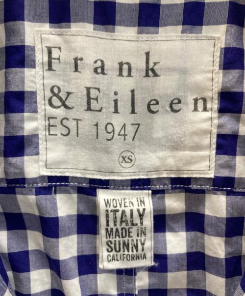 Frank&Eileen（フランクアンドアイリーン）Frank&Eileen (フランクアンドアイリーン) PAUL チェックシャツ ブルー サイズ:SIZE XSの古着・服飾アイテム