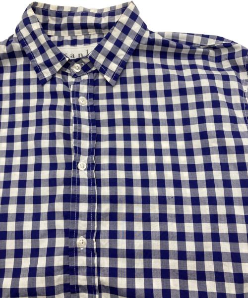 Frank&Eileen（フランクアンドアイリーン）Frank&Eileen (フランクアンドアイリーン) PAUL チェックシャツ ブルー サイズ:SIZE XSの古着・服飾アイテム