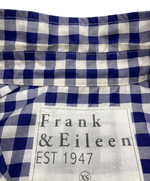 Frank&Eileen（フランクアンドアイリーン）Frank&Eileen (フランクアンドアイリーン) PAUL チェックシャツ ブルー サイズ:SIZE XSの古着・服飾アイテム