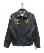 TAILOR 東洋テーラー東洋）の古着「オキナワジャンパー OKINAWA JUMPER」｜ブラック