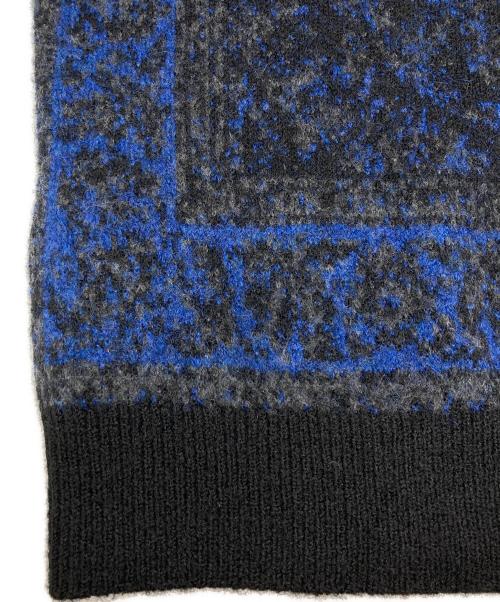 HARE（ハレ）HARE (ハレ) メタルボタン タペストリー ニットカーディガン ブラック サイズ:SIZE Freeの古着・服飾アイテム